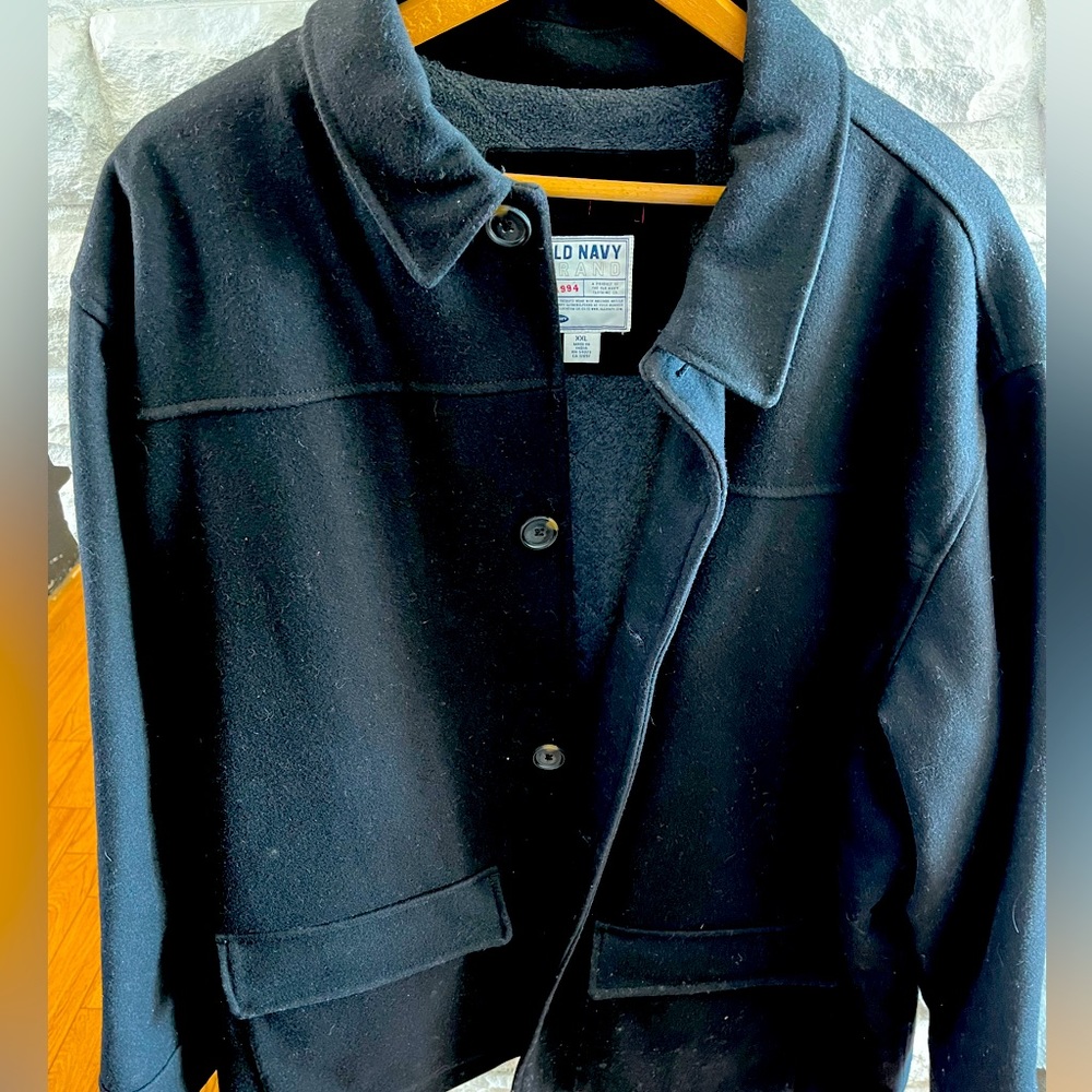 Old Navy Men’s XXL Wool Casual Dress Coat